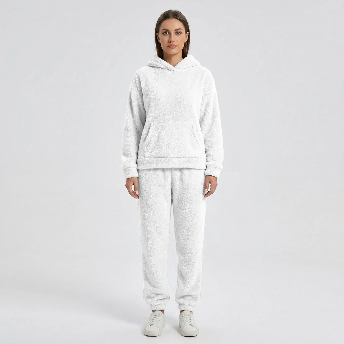 Flavie | Conjunto de Sudadera con Capucha y Pantalón Ancho, Acogedor