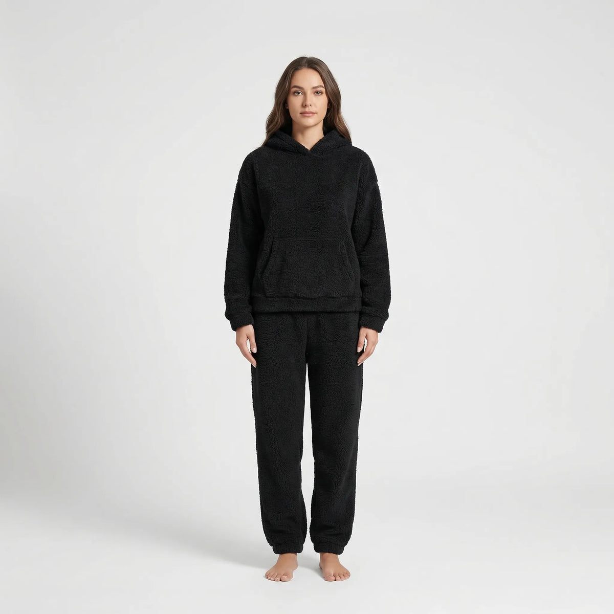 Flavie | Conjunto de Sudadera con Capucha y Pantalón Ancho, Acogedor