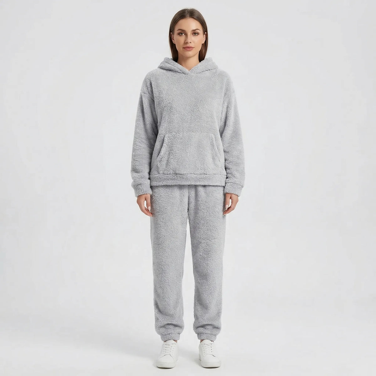 Flavie | Conjunto de Sudadera con Capucha y Pantalón Ancho, Acogedor