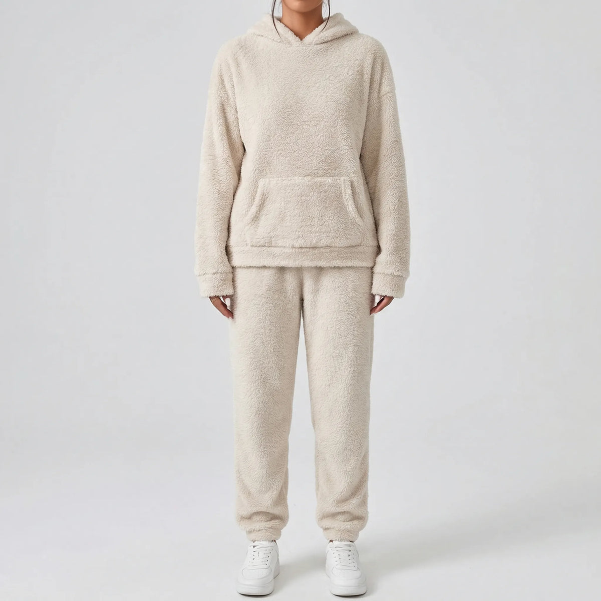 Flavie | Conjunto de Sudadera con Capucha y Pantalón Ancho, Acogedor