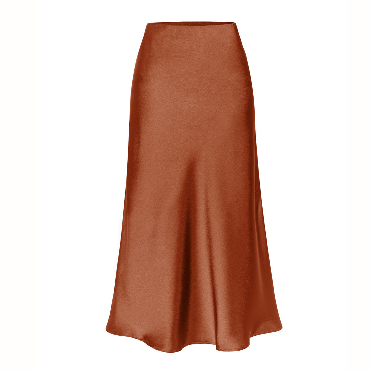 Alondra | Falda Midi de Tiro Alto con Abertura Lateral, Elegante