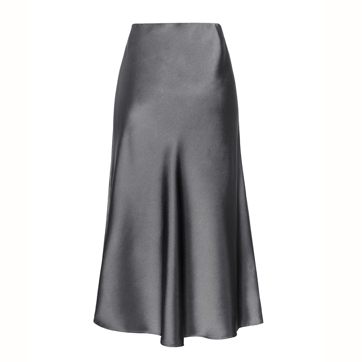 Alondra | Falda Midi de Tiro Alto con Abertura Lateral, Elegante