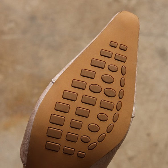 Serelle | Zapatos Destalonados de Piel, Refinados