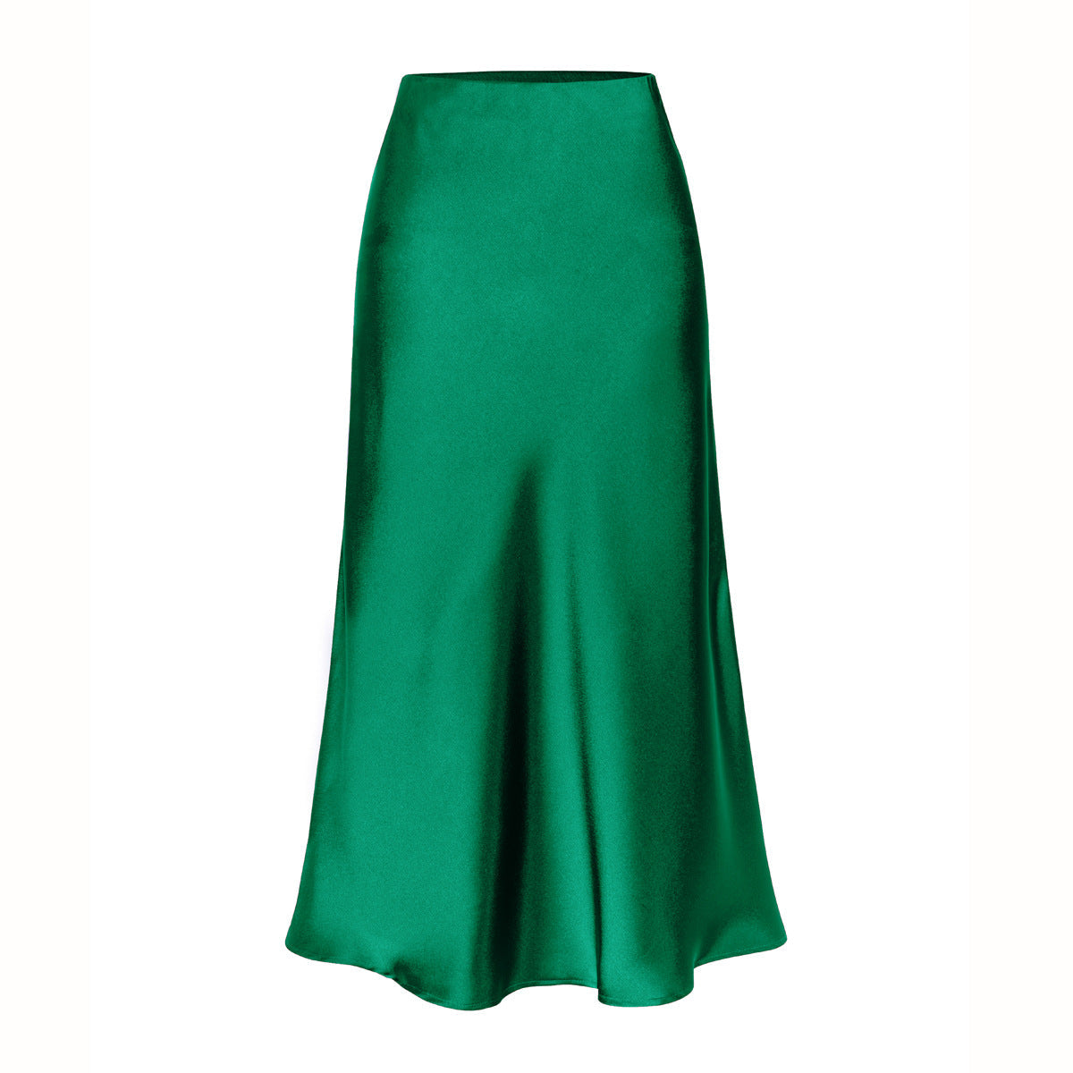 Alondra | Falda Midi de Tiro Alto con Abertura Lateral, Elegante