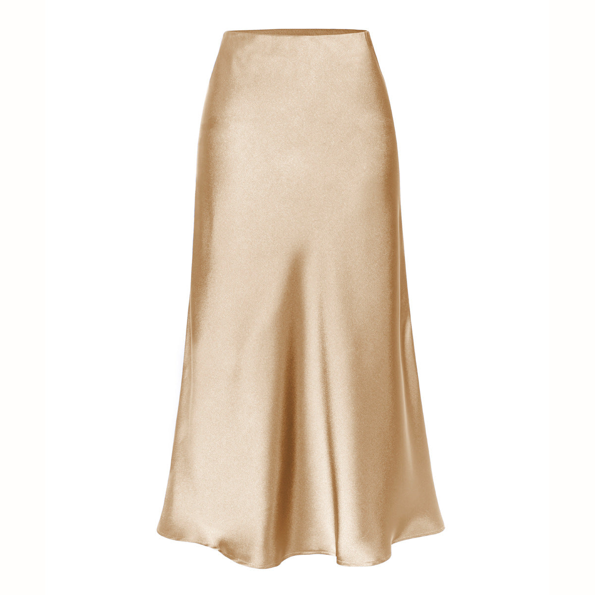Alondra | Falda Midi de Tiro Alto con Abertura Lateral, Elegante