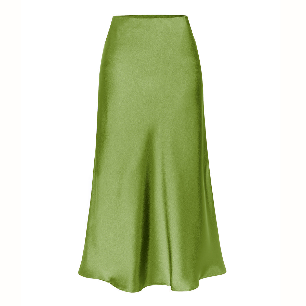 Alondra | Falda Midi de Tiro Alto con Abertura Lateral, Elegante
