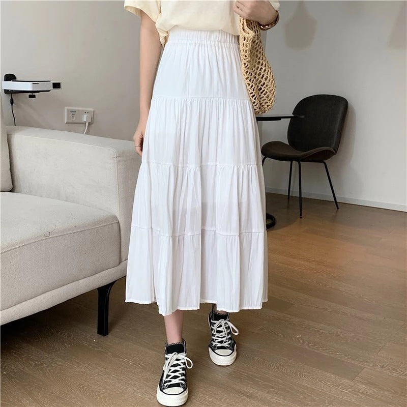 Carine | Falda Fluida y Ligera de Talla Única, Casual