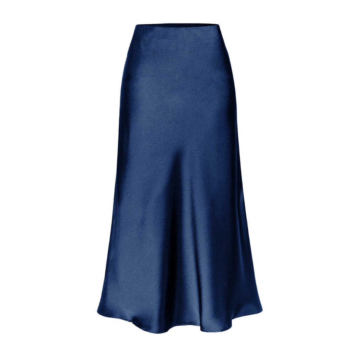 Alondra | Falda Midi de Tiro Alto con Abertura Lateral, Elegante