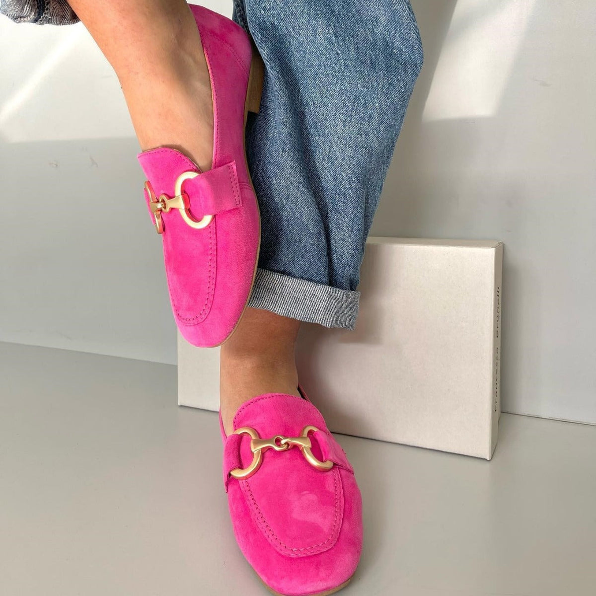 Lailani | Mocasines Casual Rosa, Cómodos