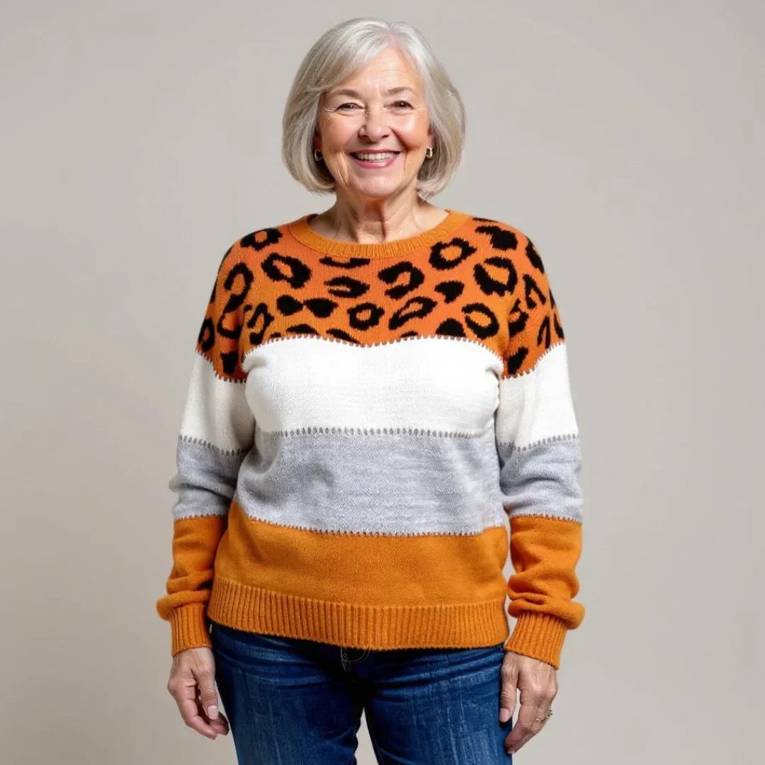 Malena | Jersey con Estampado de Leopardo, Atrevido