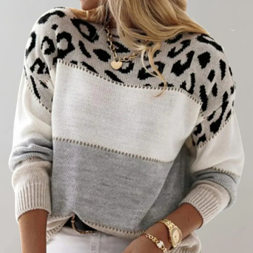 Malena | Jersey con Estampado de Leopardo, Atrevido