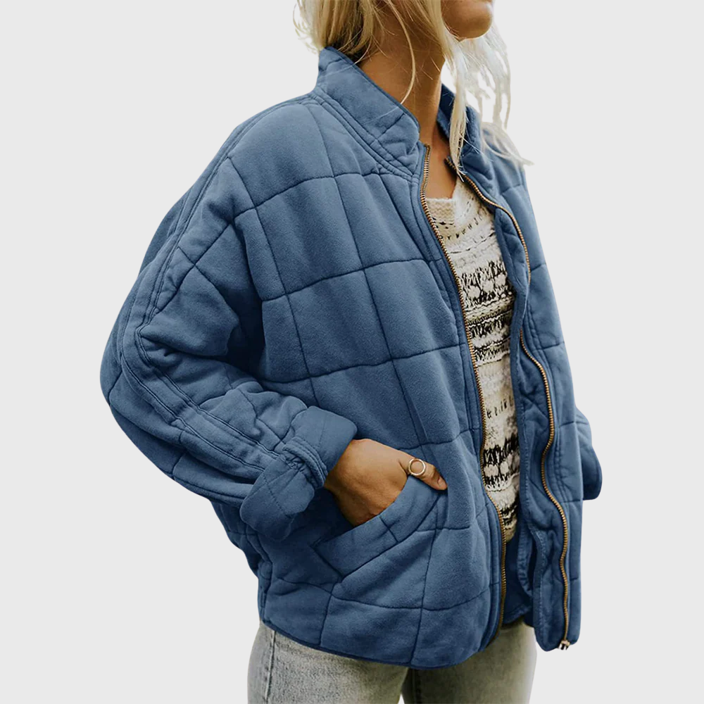 Enid | Chaqueta Ligera con Cremallera, Práctica
