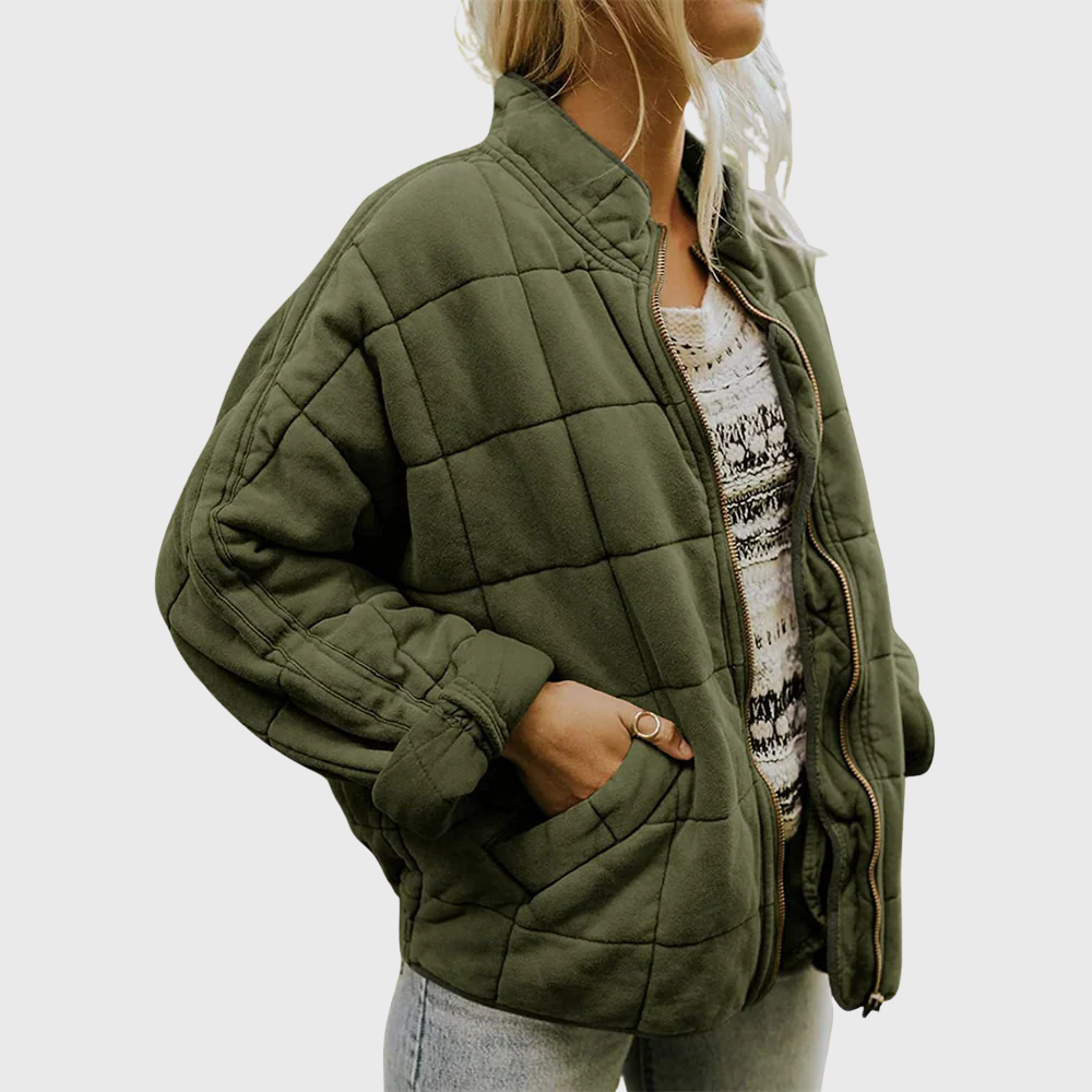Enid | Chaqueta Ligera con Cremallera, Práctica