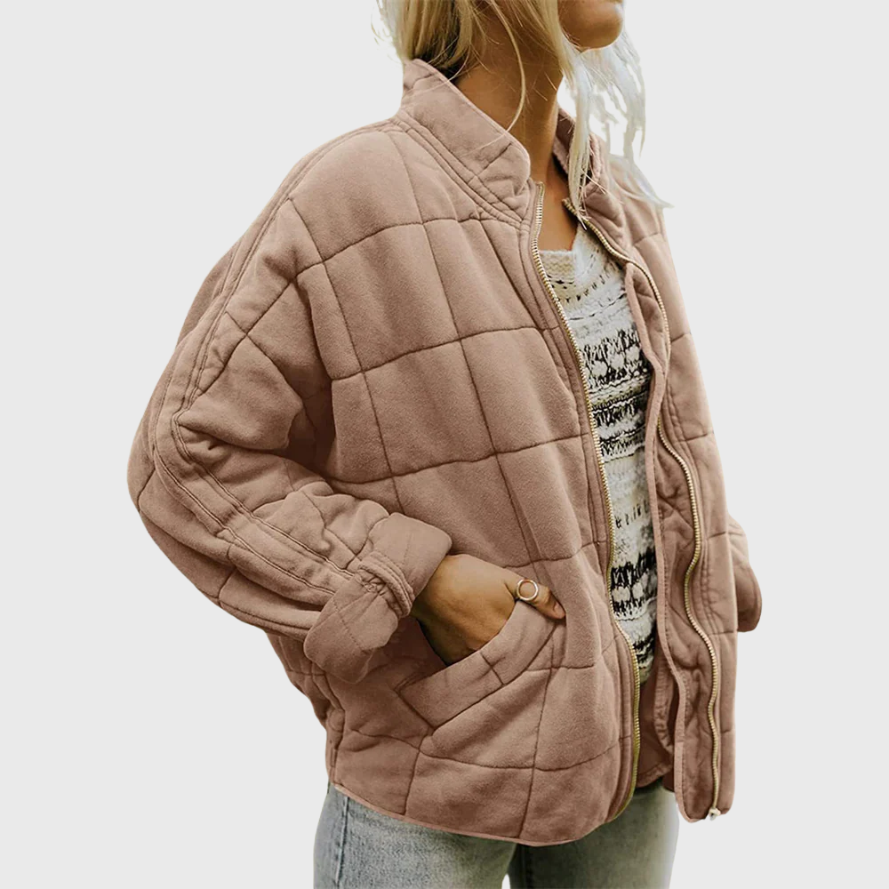 Enid | Chaqueta Ligera con Cremallera, Práctica