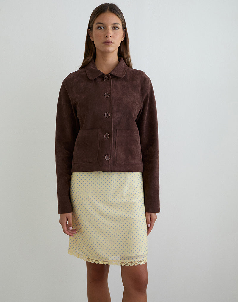 Antonella | Falda Midi de Tul con Lunares y Lazo, Alegre