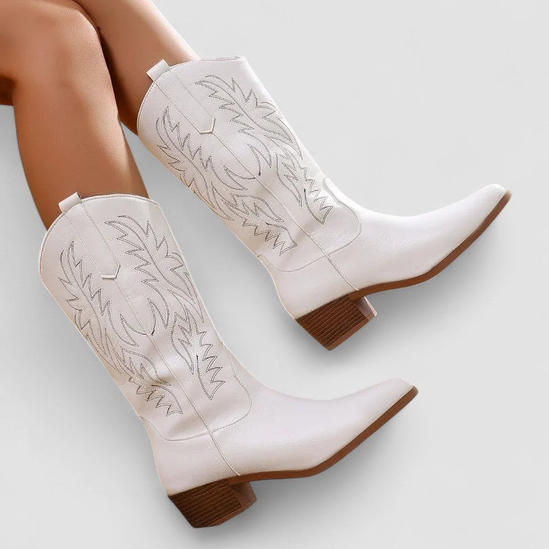 Claire | Botas Camperas Ortopédicas de Antelina y Piel, Cómodas