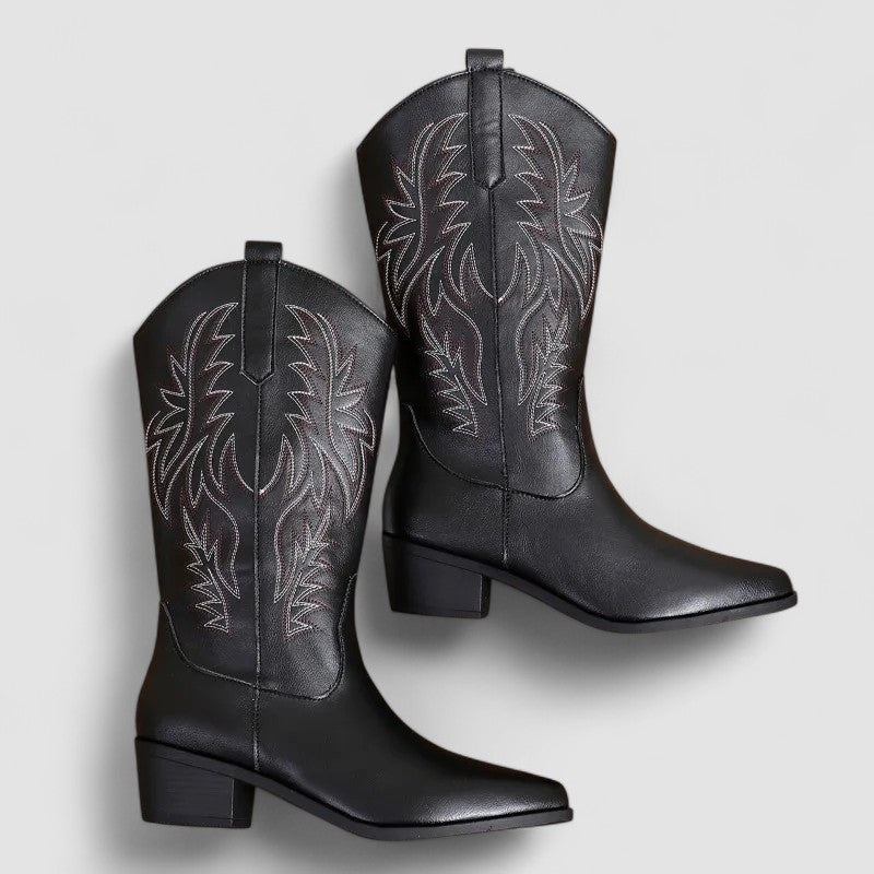 Claire | Botas Camperas Ortopédicas de Antelina y Piel, Cómodas