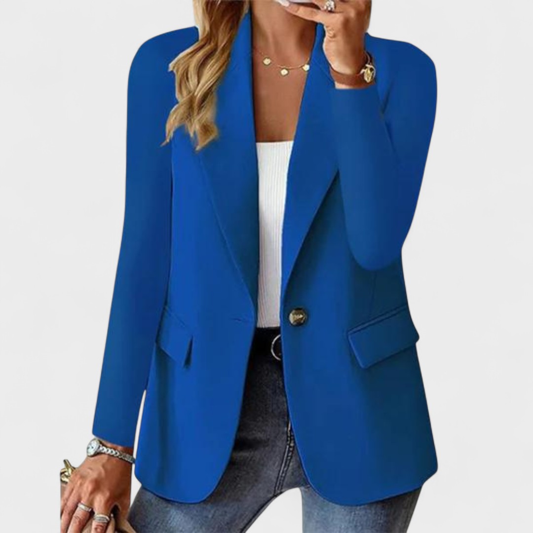 Clémence | Blazer Entallada de un Botón, Elegante