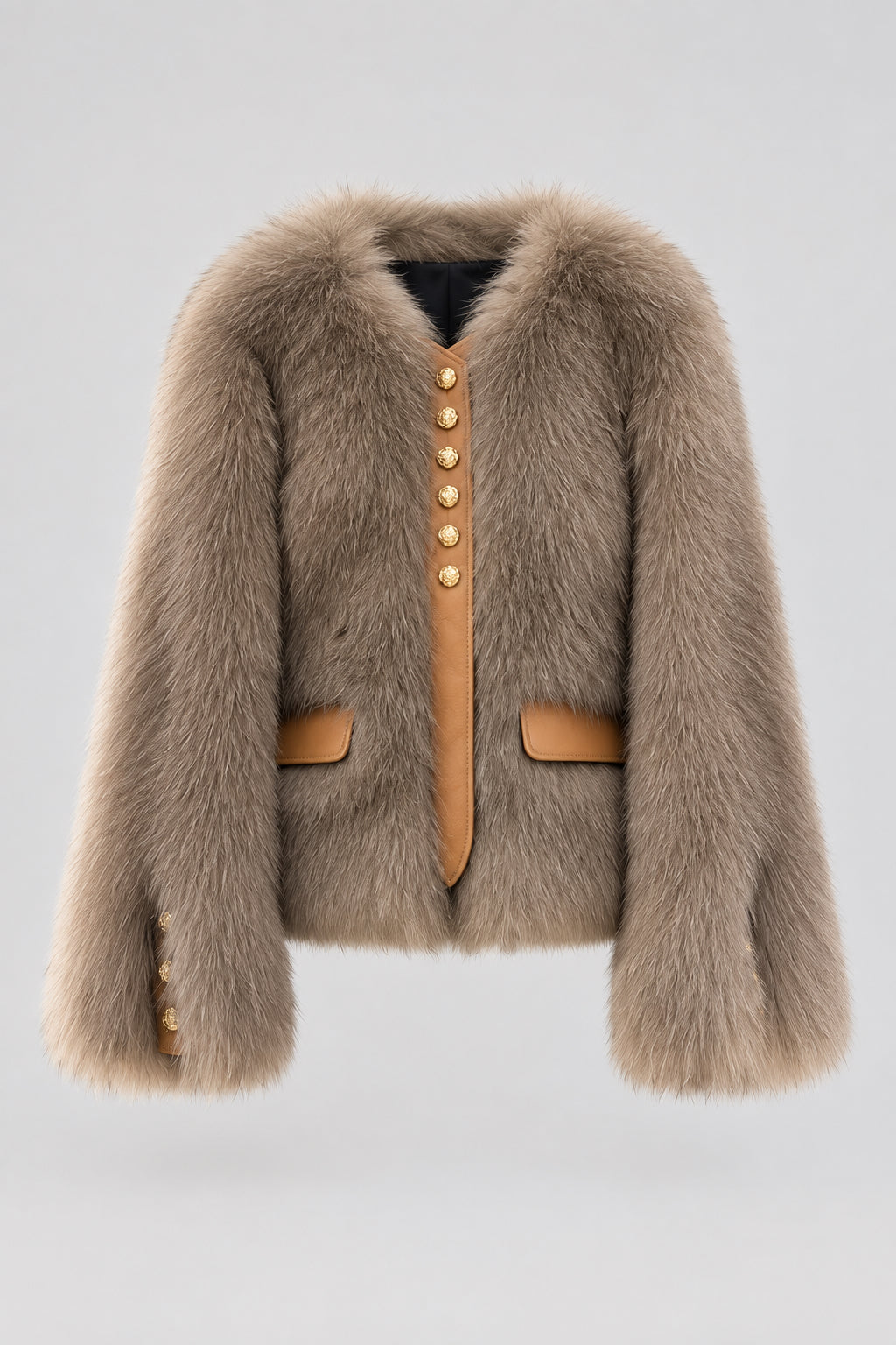 Charlotte | Chaqueta Corta de Pelo Sintético
