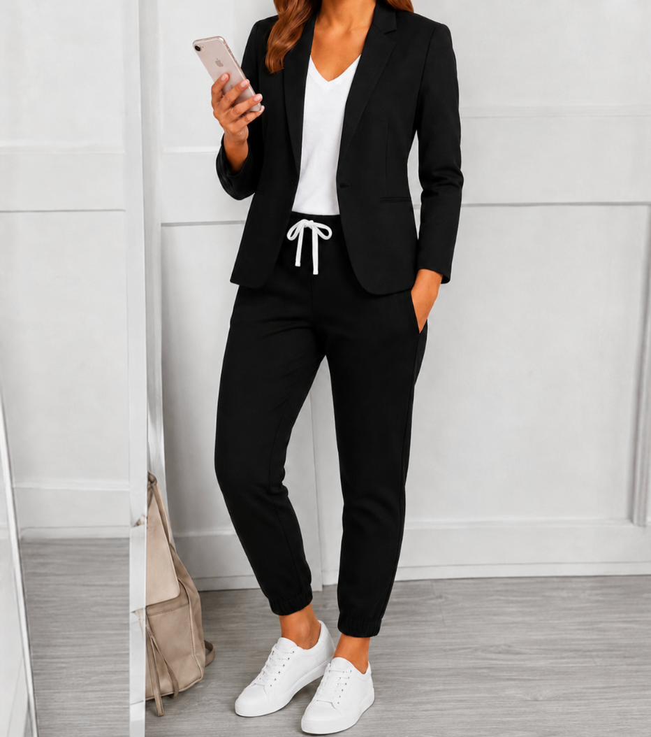 Julianna | Traje de Blazer y Pantalón Entallado, Profesional