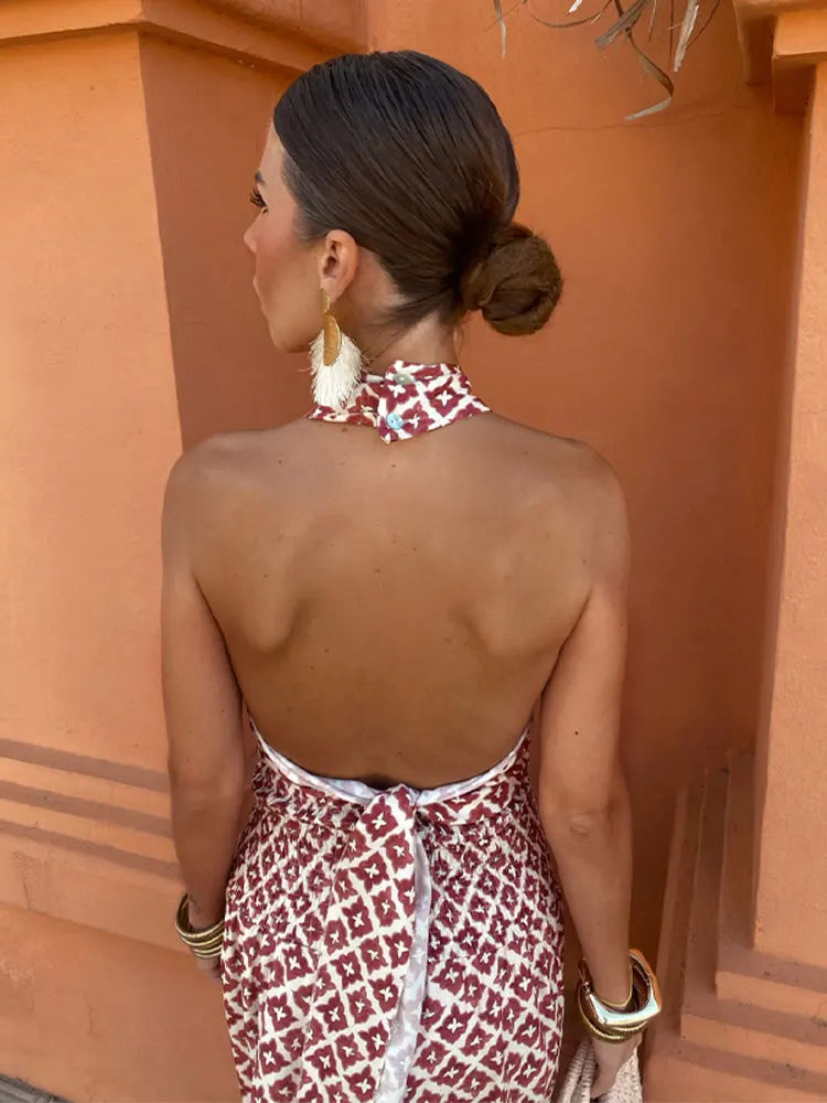 Elsa | Conjunto de Top con Hombros Descubiertos y Falda con Volantes, Femenino