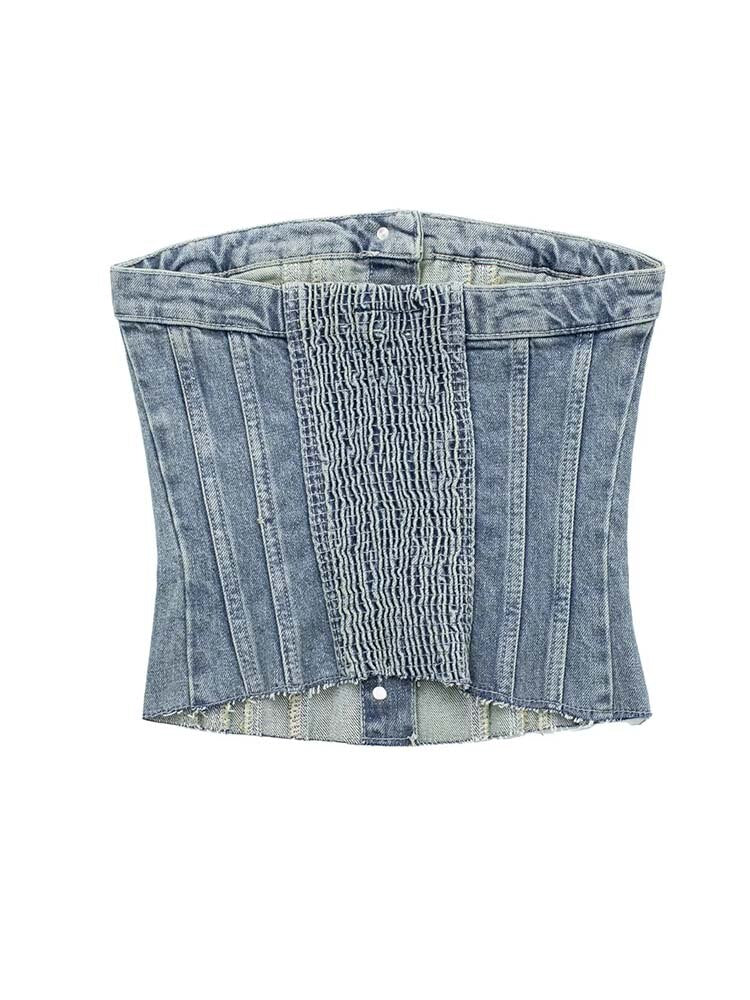 Katerina | Top Estilo Semicorsé con Aire Chic