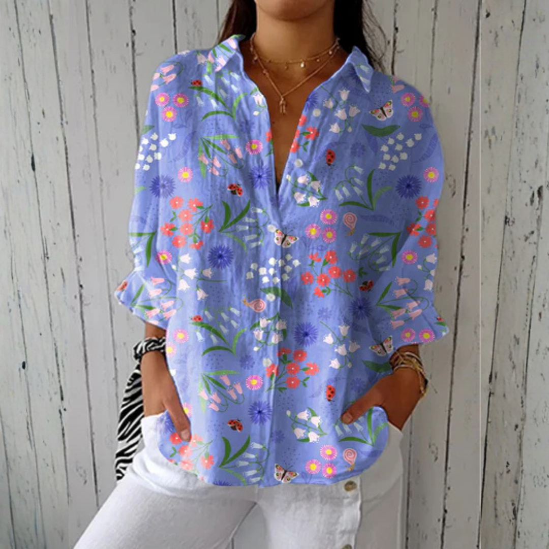 Louise | Blusa con Estampado de Perritos, Divertida