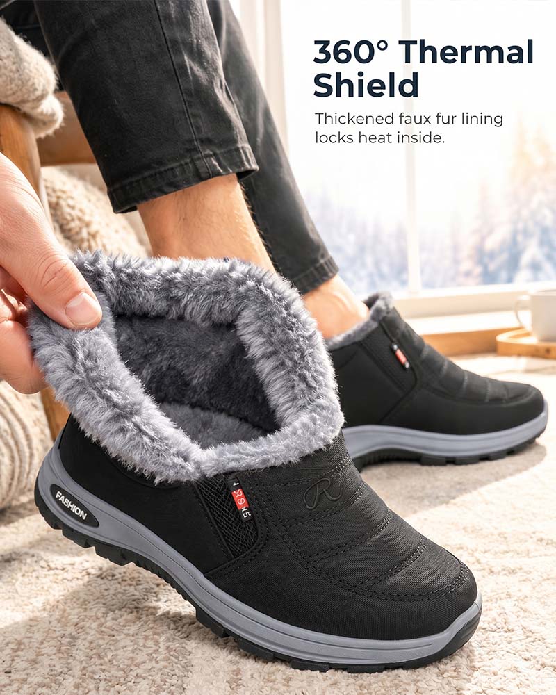 Botas de Nieve Unisex con Forro Cálido