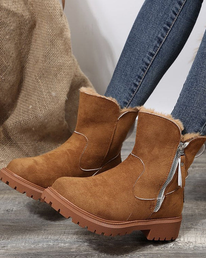 Botas de Invierno con Forro Polar