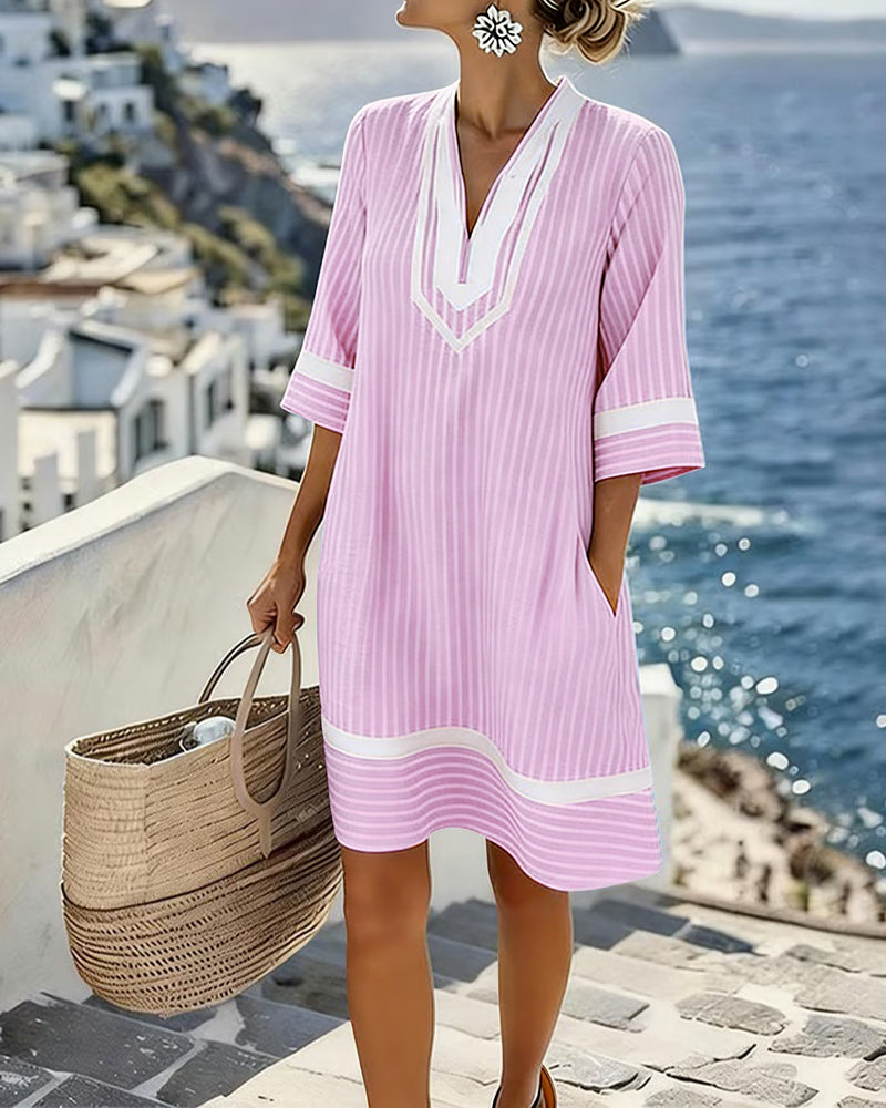 Laila | Vestido de manga corta