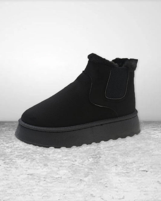 Botas de Nieve con Plataforma y Forro Cálido