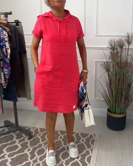 MERETE|VESTIDO DE MANGA CORTA