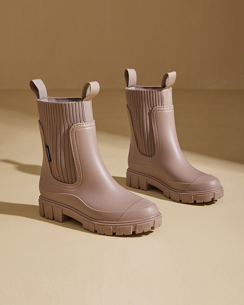 Botines Impermeables de Estilo Militar