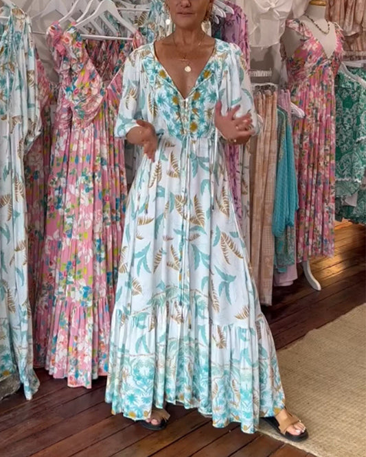 SERAFINA|VESTIDO DE MANGA LARGA