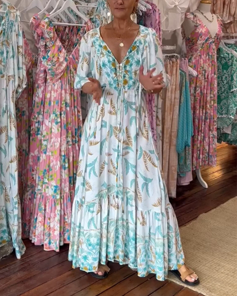 SERAFINA|VESTIDO DE MANGA LARGA