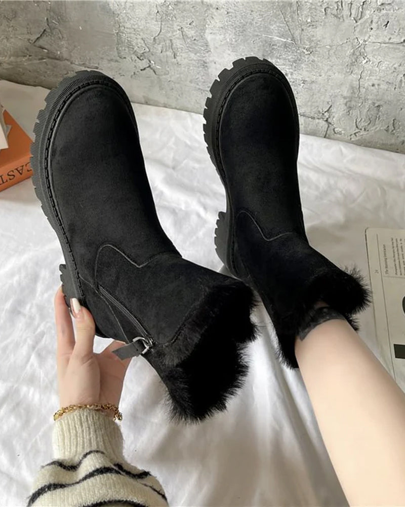 Botas de Invierno con Forro Polar