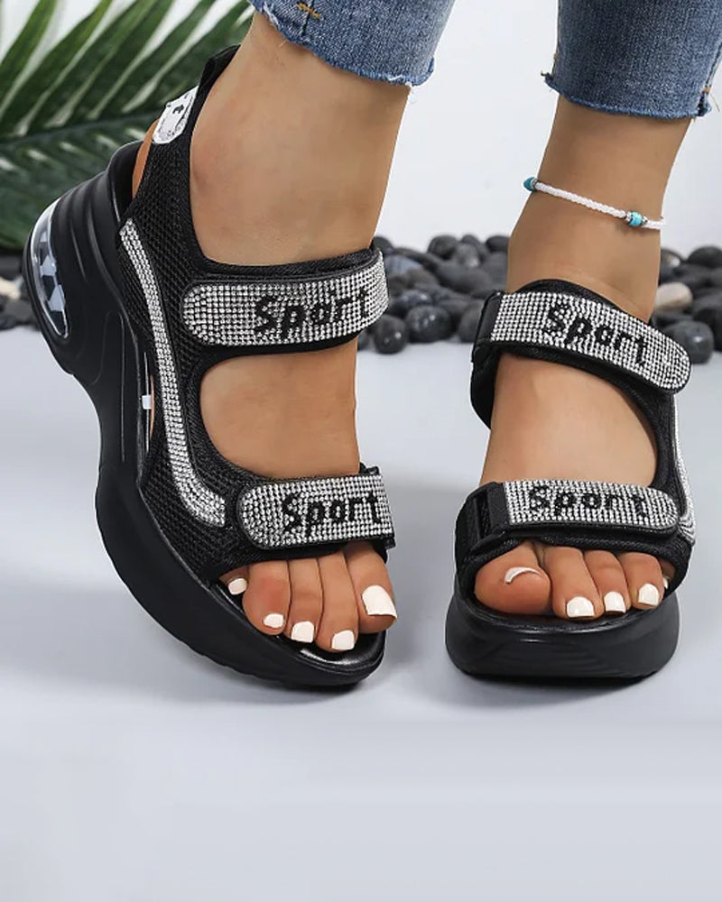 Sandalias de Plataforma con Cuña