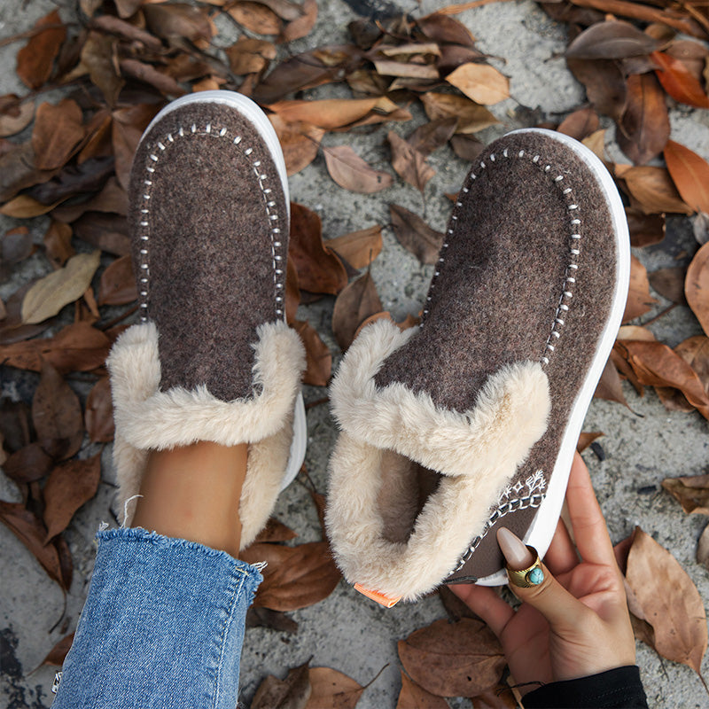 Botines de Invierno con Pelo Sintético