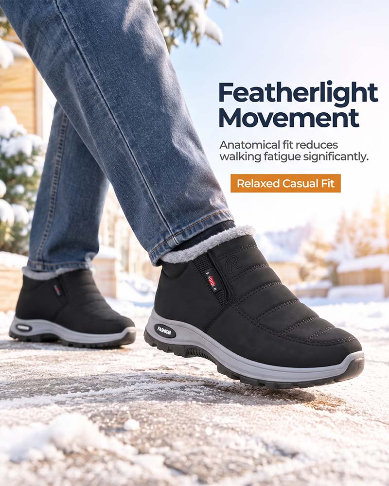 Botas de Nieve Unisex con Forro Cálido