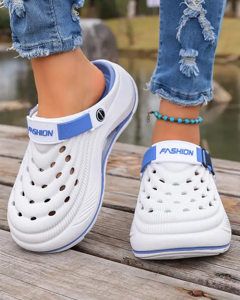 Zuecos Unisex de Playa con Suela Gruesa