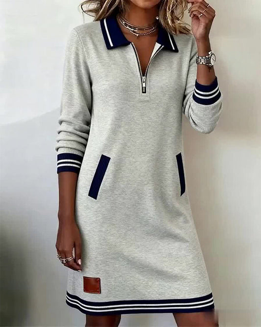 ORQUIDIA|VESTIDO DE MANGA LARGA