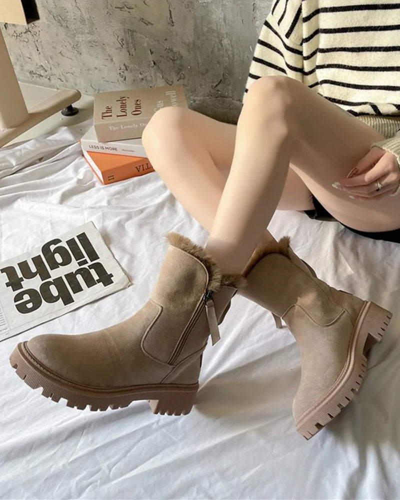 Botas de Invierno con Forro Polar