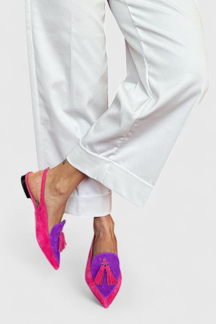 Thalina | Zapatos de Tacón Destalonados, Elegantes