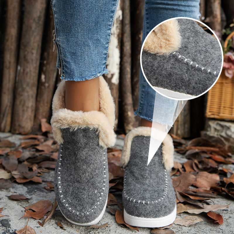 Botines de Invierno con Pelo Sintético