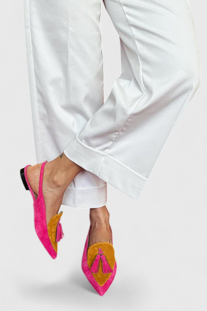 Thalina | Zapatos de Tacón Destalonados, Elegantes