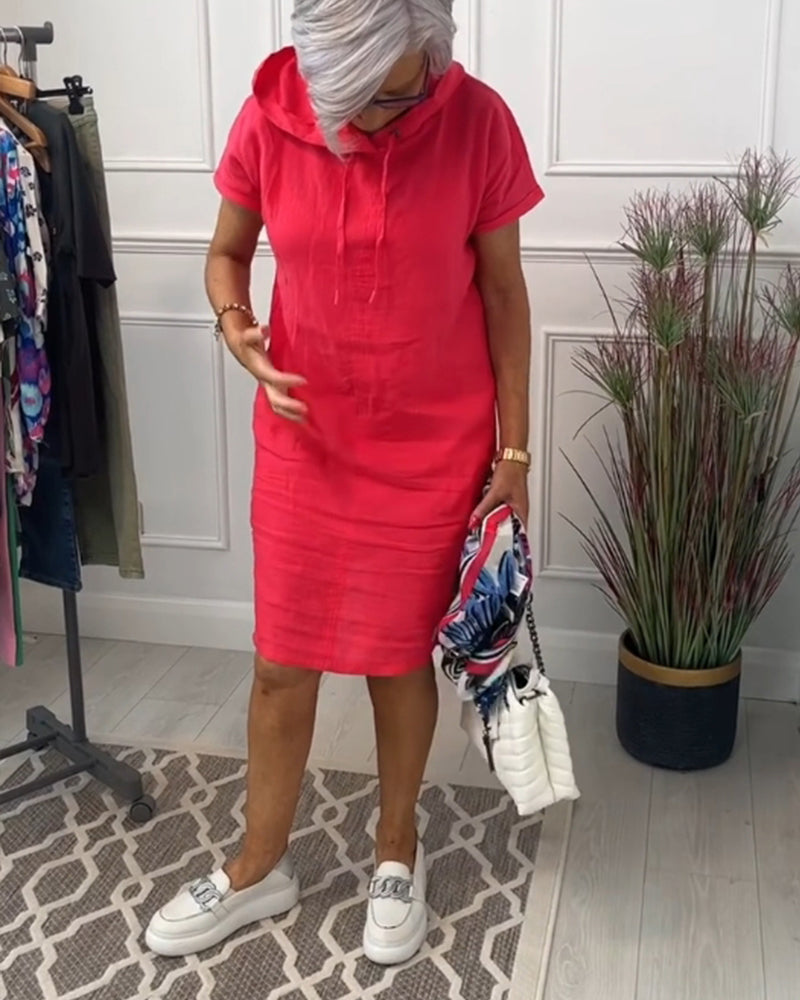 MERETE|VESTIDO DE MANGA CORTA