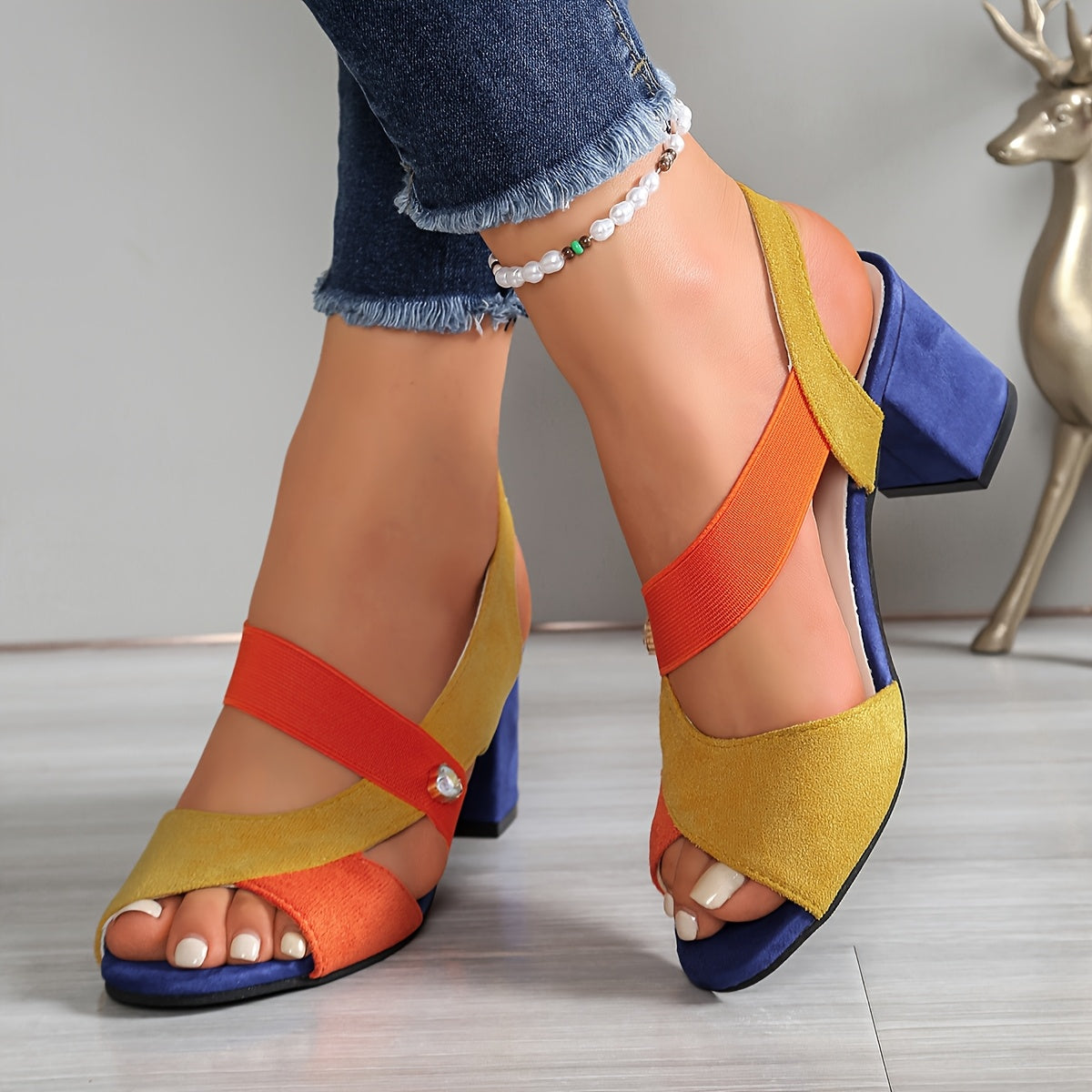 Luz | Zapatos de Tacón Ancho Ortopédicos, Cómodos