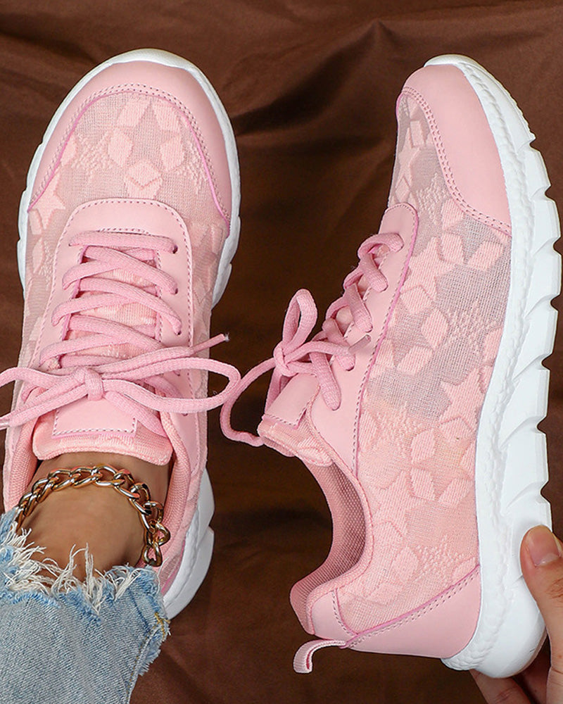 Zapatillas Deportivas Transpirables con Cordones