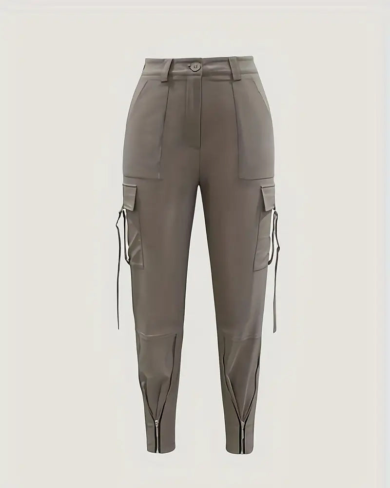 Pantalón Cargo con Cremallera
