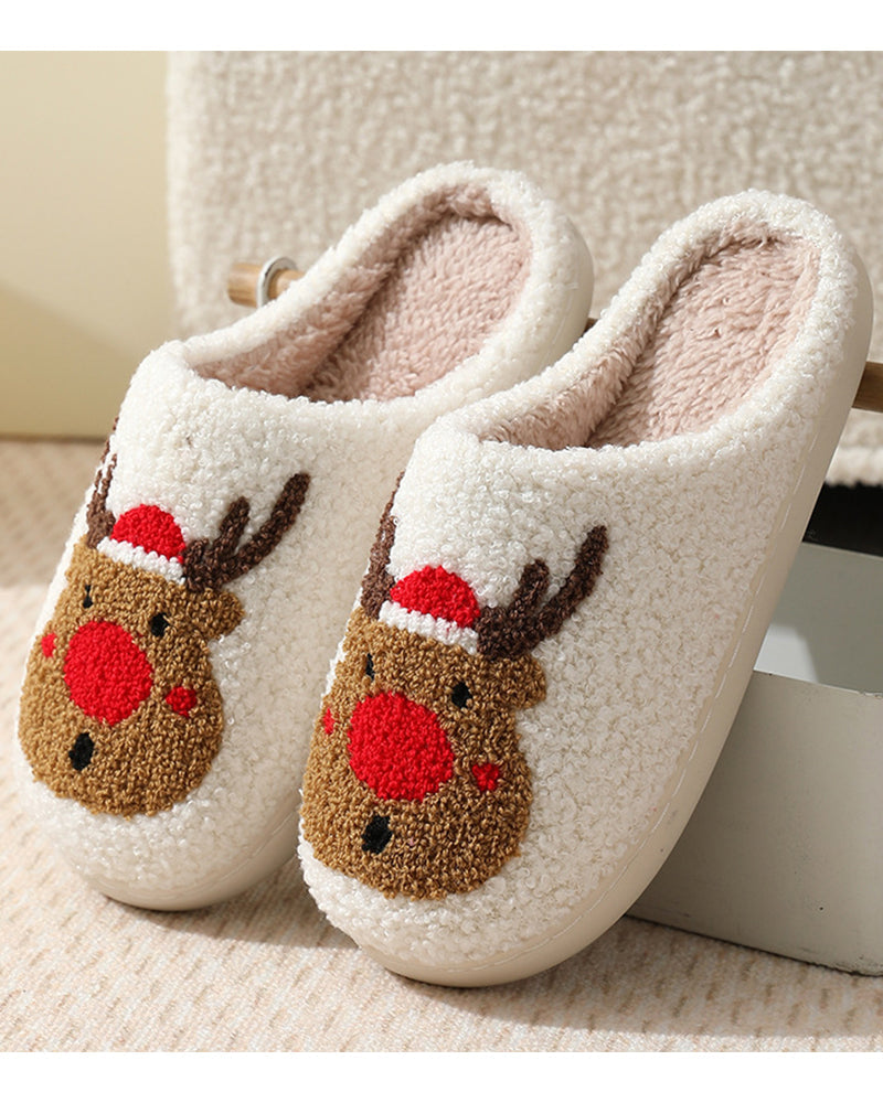 Zapatillas de Casa de Peluche con Estampados